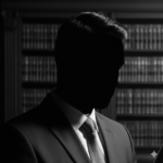 Anonim erkek bir avukat fotoğrafı.