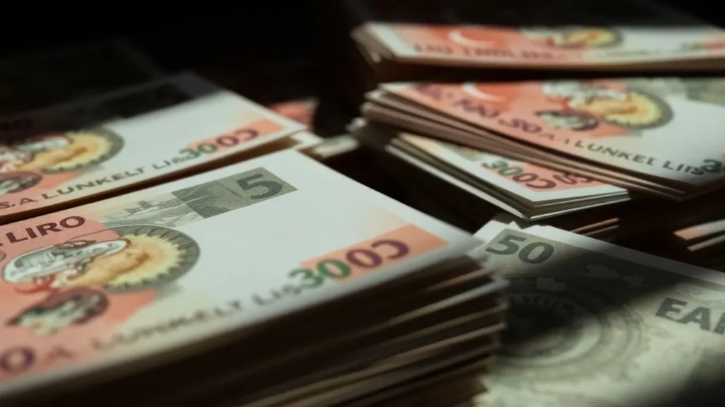 Türk Lirası banknotları ve vergi.